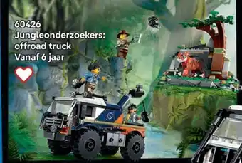 LEGO 60426 Jungleonderzoekers: offroad truck aanbieding