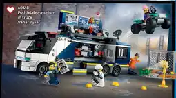 LEGO 60418 Politielaboratorium in truck aanbieding