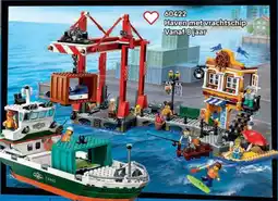 LEGO 60422 Haven met vrachtschip aanbieding