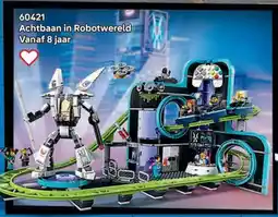 LEGO 60421 Achtbaan in Robotwereld aanbieding