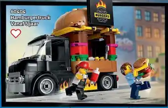 LEGO 60404 Hamburgertruck aanbieding