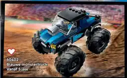 LEGO 60402 Blauwe monstertruck aanbieding