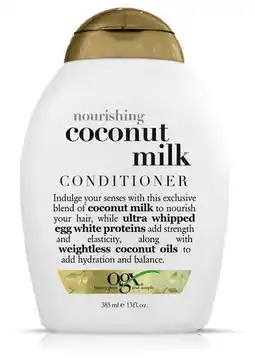 De Online Drogist OGX Nourishing Coconut Milk Conditioner 385ML aanbieding