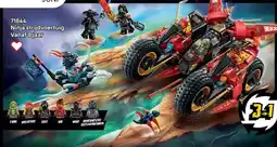 LEGO 71844 Ninja strijdvoertuig aanbieding