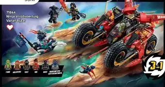 LEGO 71844 Ninja strijdvoertuig aanbieding