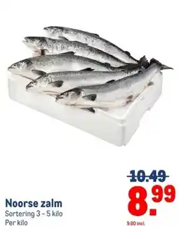 Makro Noorse zalm aanbieding