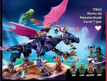 LEGO 71842 Rontu de Meesterdraak aanbieding