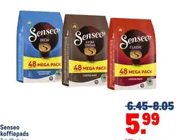 Makro Senseo koffiepads aanbieding