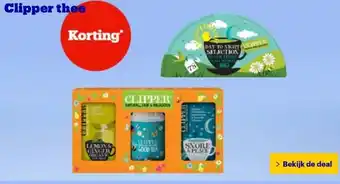 Bol.com Clipper thee aanbieding