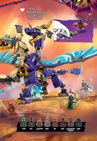 LEGO 71836 Boogdraak van Concentratie aanbieding