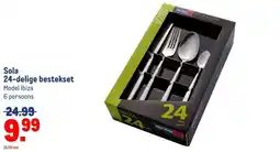 Makro Sola 24-delige bestekset aanbieding