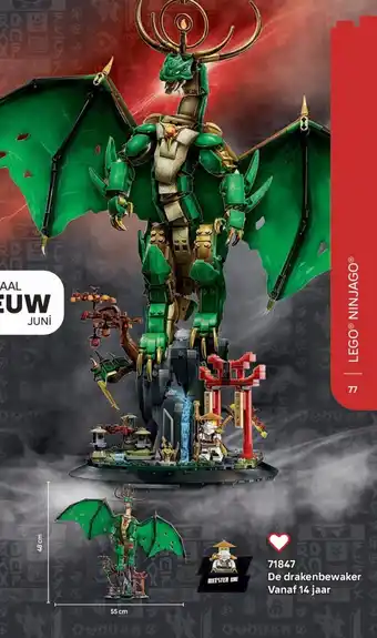 LEGO 71847 De drakenbewaker aanbieding