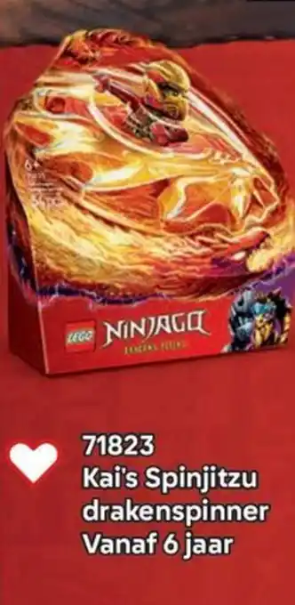 LEGO 71823 Kai's Spinjitzu drakenspinner aanbieding