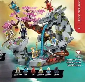 LEGO 71819 Altaar van de Stenen Draak aanbieding