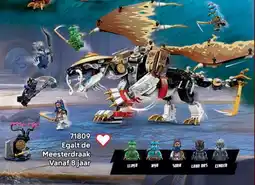 LEGO 71809 Egalt de Meesterdraak aanbieding