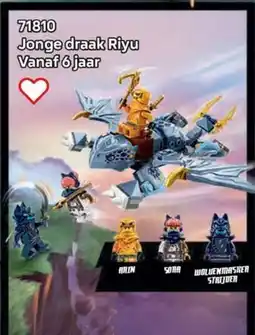 LEGO 71810 Jonge draak Riyu aanbieding