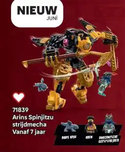 LEGO 71839 Arins Spinjitzu strijdmecha aanbieding