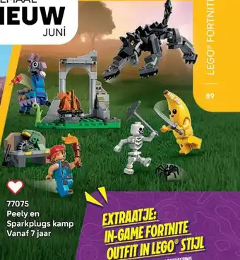 LEGO 77075 Peely en Sparkplugs kamp aanbieding