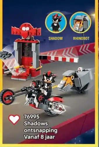 LEGO 76995 Shadows ontsnapping aanbieding