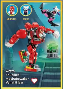 LEGO 76996 Knuckles' mechabewaker aanbieding