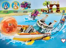 LEGO 76997 Tails' avonturenboot aanbieding