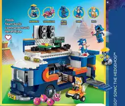 LEGO 77006 Team Sonic commandotruck aanbieding