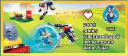 LEGO 77001 Sonics krachtmeting bij het kampvuur aanbieding