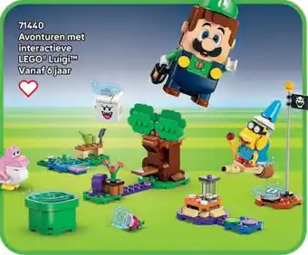 LEGO 71440 Avonturen met interactieve LEGO® Luigi™ aanbieding