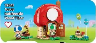 LEGO 72041 Toads huisfeestje aanbieding