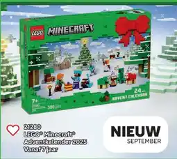 LEGO 21280 LEGO Minecraft Adventkalender 2025 aanbieding