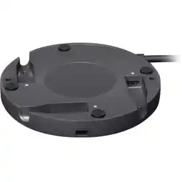 Bol.com Logitech Rally Mic Pod Hub - Mikrofon-Schnittstellenadapter aanbieding