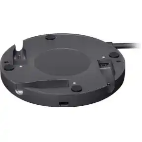 Bol.com Logitech Rally Mic Pod Hub - Mikrofon-Schnittstellenadapter aanbieding