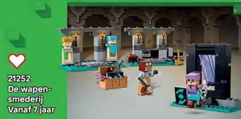 LEGO 21252 De wapen smederij aanbieding