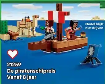 LEGO 21259 De piratenschipreis aanbieding