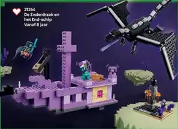 LEGO 21264 De Enderdraak en het End schip aanbieding
