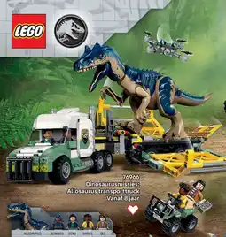LEGO 76966 Dinosaurusmissies: Allosaurus transporttruck aanbieding