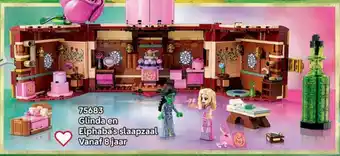 LEGO 75683 en Elphaba's slaapzaal aanbieding