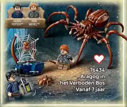 LEGO 76434 Aragogin het Verboden Bos aanbieding