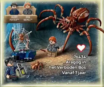 LEGO 76434 Aragogin het Verboden Bos aanbieding
