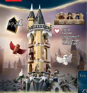 LEGO 76430 Kasteel Zweinstein: Uilenvleugel aanbieding