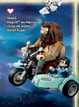 LEGO 76443 Hagrid en Harry's rit op de motor aanbieding
