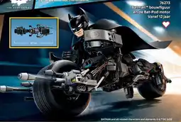 LEGO 76273 Batman bouwfiguur en de Bat Pod motor aanbieding