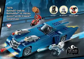 LEGO 76274 Batman met de Batmobile vs. Harley Quinn en Mr. Freeze aanbieding