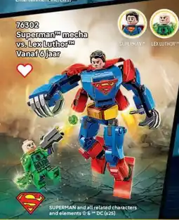 LEGO 76302 Superman mecha vs. Lex Luthor aanbieding