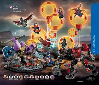 LEGO 76323 Avengers: Endgame eindstrijd aanbieding
