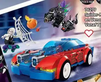 LEGO 76279 Spider Man racewagen en Venom Green Goblin aanbieding