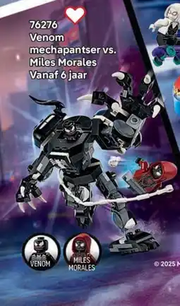 LEGO 76276 Venom mechapantser vs. Miles Morales aanbieding