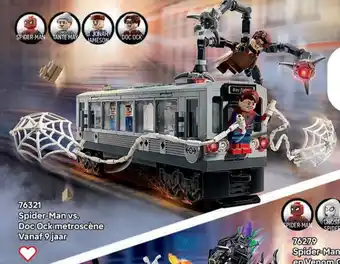 LEGO 76321 Spider Man vs. Doc Ock metroscène aanbieding