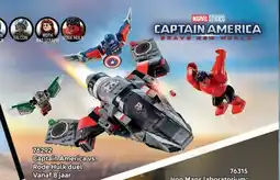 LEGO 76292 Captain America vs. Rode Hulk duel aanbieding