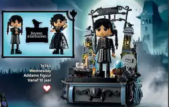 LEGO 76780 Wednesday Addams figuur aanbieding